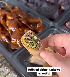 Pekmezli Fıstık Parçacıklı Muska 500 GR